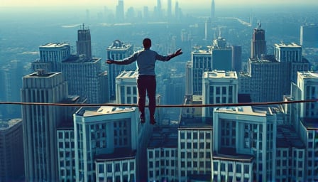 Balanced Dollar: Navigating the Precarious Edge of Crypto Volatility