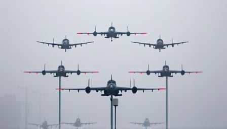 Chinese Aerospace & Defense Sector Soars, Led by AVIC Shenyang Aircraft Co Ltd Amid Global Tensions