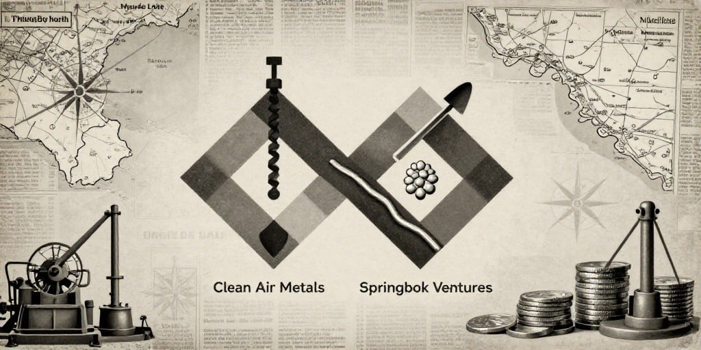 Clean Air Metals Completes Strategic Merger with Springbok to Accelerate PGM‑Cu Projects Clean Air Metals Completes Strategic Merger with Springbok to Accelerate PGM‑Cu Projects