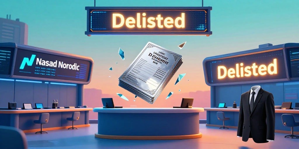 CoinShares PLC Delists from Nasdaq Nordic; Director Sells 109,392 Shares – Market Snapshot CoinShares PLC Delists from Nasdaq Nordic; Director Sells 109,392 Shares – Market Snapshot