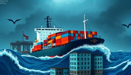 COSCO SHIPPING Faces Financial Challenges Amidst Global Market Turbulence