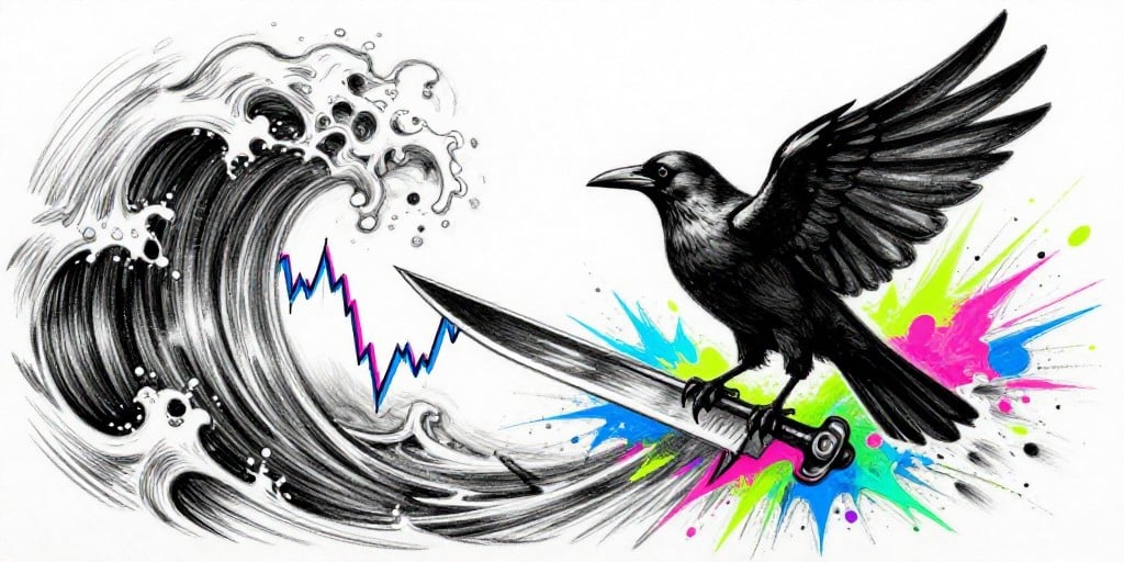 “Crow With Knife” Cryptocurrency: Volatile Price Moves Highlight Market Uncertainty “Crow With Knife” Cryptocurrency: Volatile Price Moves Highlight Market Uncertainty