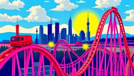 Crypto Currency X: A Year of Volatility and Market Dynamics