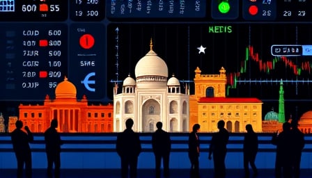 EUR/INR Forex Pair Shows Moderate Recovery Amid Economic and Geopolitical Watch