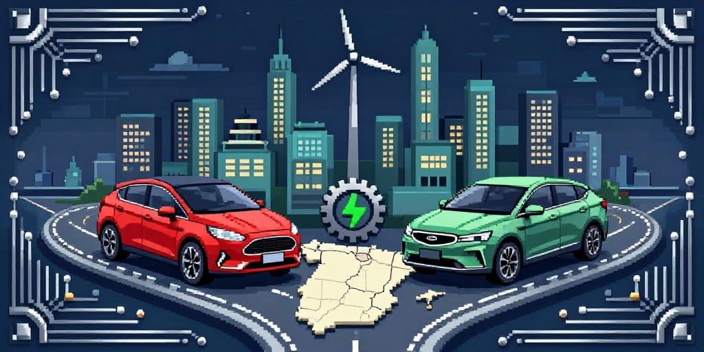 Ford & Geely Team Up in Spain to Produce Hybrid & Electric Vehicles Ford & Geely Team Up in Spain to Produce Hybrid & Electric Vehicles