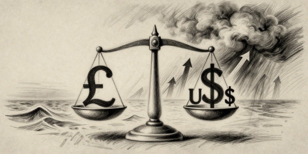 GBP/USD Slides Below 1.35 as U.S. Yields, Dollar Strength, and Geo‑Risk Drive Pound Decline GBP/USD Slides Below 1.35 as U.S. Yields, Dollar Strength, and Geo‑Risk Drive Pound Decline
