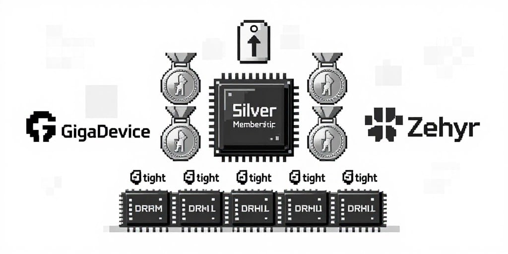GigaDevice Boosts Embedded Reach with Zephyr Partnership & Rutronik Deal Amid DRAM Tightness GigaDevice Boosts Embedded Reach with Zephyr Partnership & Rutronik Deal Amid DRAM Tightness