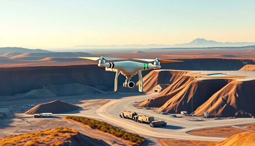 Golden Rapture Mining Boosts Exploration with UAV Magnetic Surveys, Shares Steady