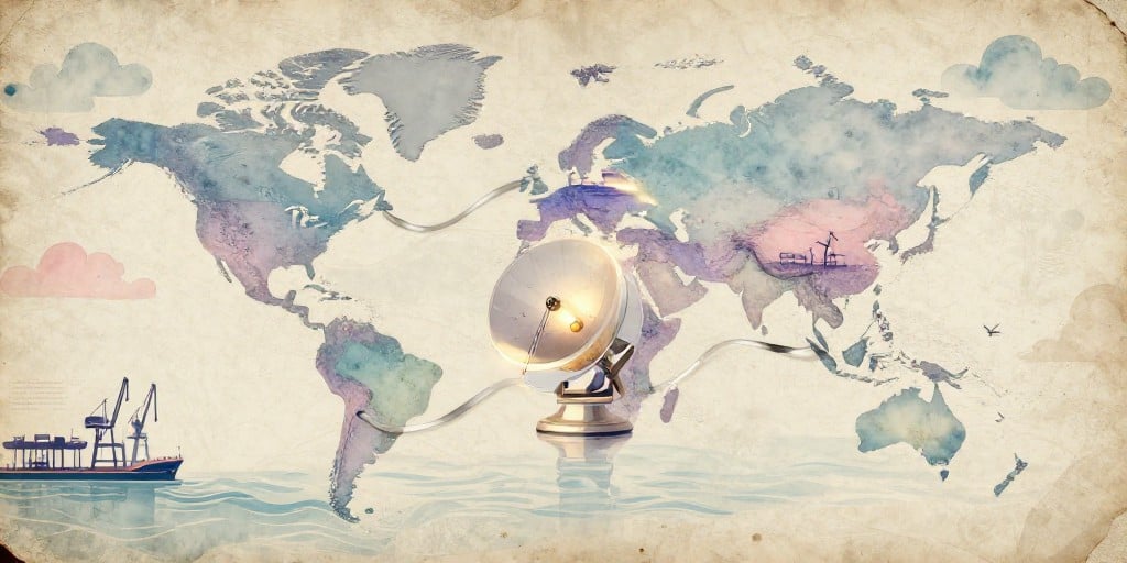 How Eutelsat & AST Networks Boost Satellite Broadband for Global Shipping