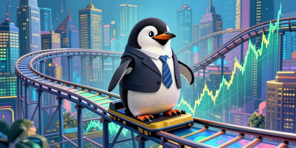 How Pudgy Penguins’ 52‑Week Volatility Reveals Crypto Risks & Rewards