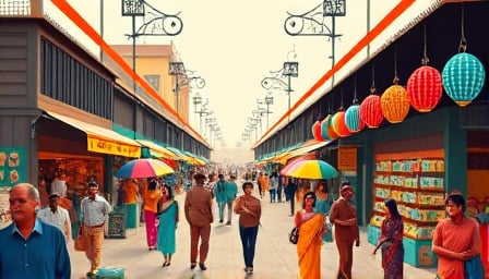 Indian Stocks Hit Record Underweight Among EM Investors Amid Global Shifts