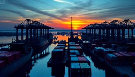 Jiangsu Lianyungang Port Leads Surge in Port and Shipping Stocks Amid Market Rally