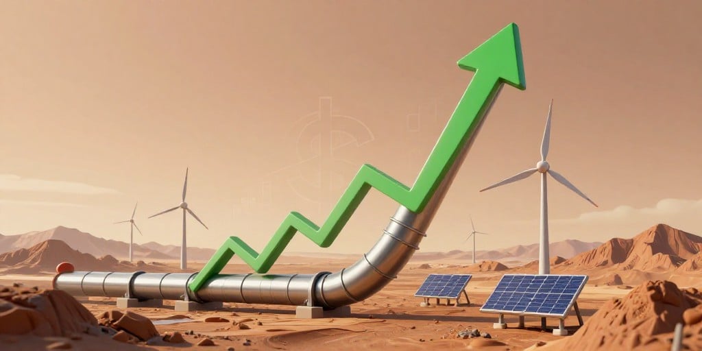 Kinder Morgan’s Stock Soars: 34.97 % Rise Boosts Market Cap in 2026