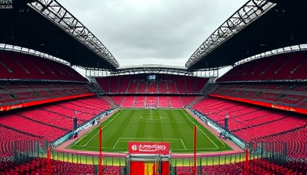 Manchester United Reports Record Revenue but Faces Sixth Consecutive Year of Losses, Stock Falls 7.8%.
