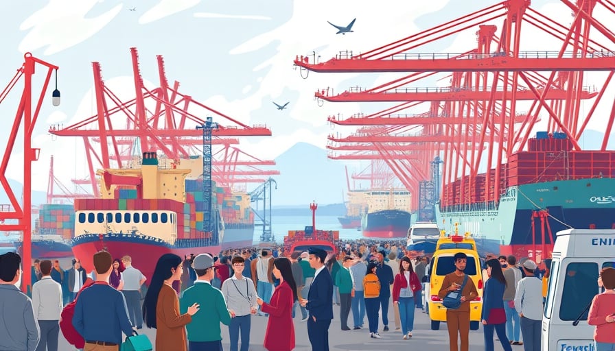 Nanjing Port Experiences Unusual Two-Day Surge Amid Stable Fundamentals