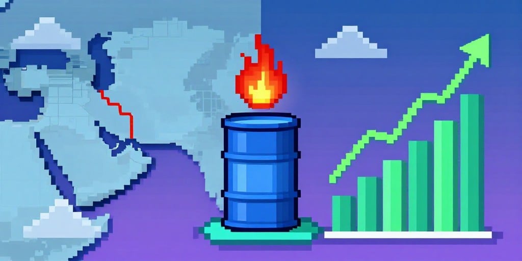 Oil Prices Surge Past $110 Amid Middle East Tensions, Bracing Global Markets