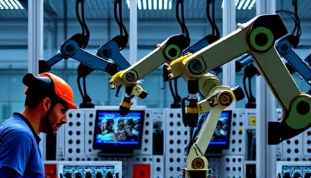 Robotics Sector Booms on Shanghai Stock Exchange as Neway CNC Equipment Sees Surge