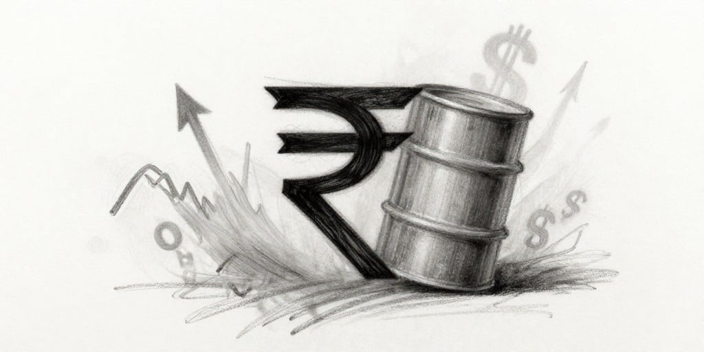 Rupee Climbs Near 52‑Week High Amid Oil Rally, RBI Buzz & FII Sell‑Offs Rupee Climbs Near 52‑Week High Amid Oil Rally, RBI Buzz & FII Sell‑Offs