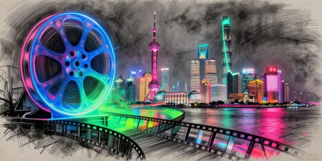 Shanghai Film Sector Surges 3.23% on AI‑Film Release and Strong Holiday Box Office