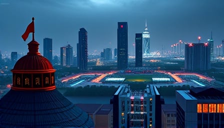 Shanghai Lujiazui Navigates Market Turbulence Amid Global Instability