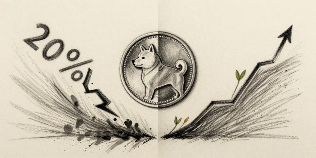 Shiba Inu Slides 20%: Bearish Netflows, Burn Spike, and September Weakness Signal Further Decline