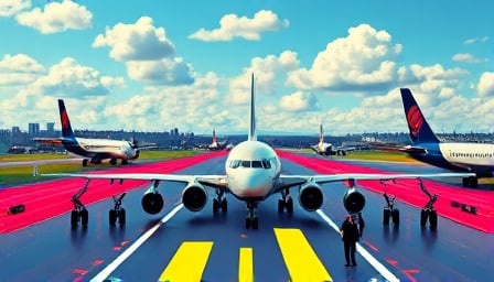 Singapore Airlines Faces Market Volatility and Emission Challenges Amid Financial Scrutiny