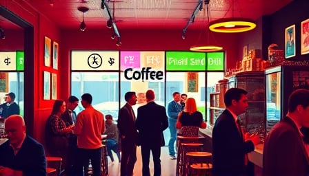 Starbucks Faces Earnings Miss and Sales Decline Amidst Market Turmoil