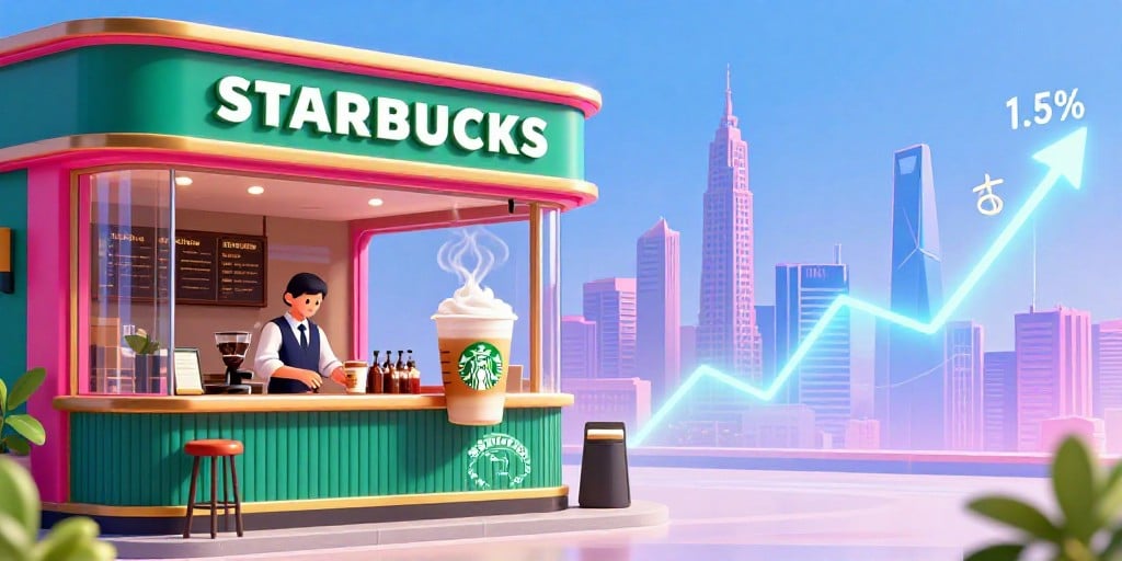 Starbucks Surges 1.5% Despite South Korea Probe, Faces Pricing Battle in China Starbucks Surges 1.5% Despite South Korea Probe, Faces Pricing Battle in China