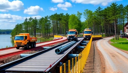Strabag SE Advances in Construction with New Pipeline Projects Amid Market Fluctuations