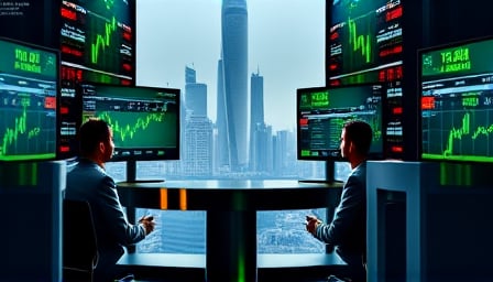 SZSE Component Index Faces Slight Downturn Amid Sector Gains and Global Market Influences