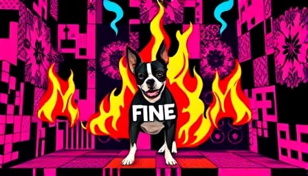 The Rise and Fall of 'This Is Fine': A Cautionary Tale in Crypto Volatility