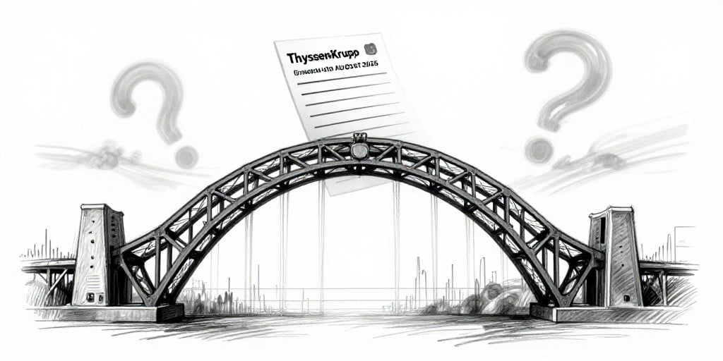 ThyssenKrupp Shares: Voting‑Rights Filing Sparks Market Uncertainty ThyssenKrupp Shares: Voting‑Rights Filing Sparks Market Uncertainty