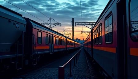 Titagarh Rail System Ltd Soars Amid Railway Stock Rally, Defying Broader Market Dip