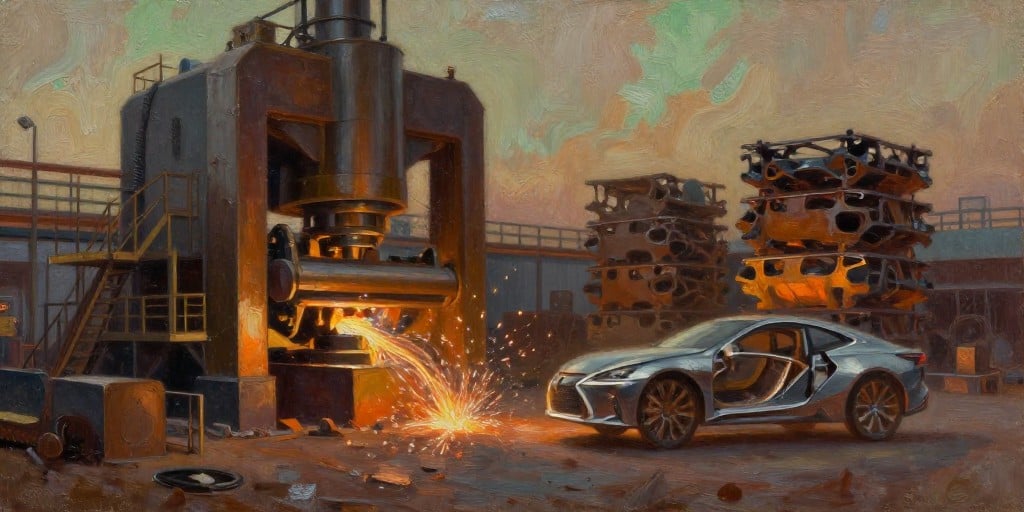 Toyota Invests $2B in China’s Lexus Gigacasting Plant to Accelerate EV Production