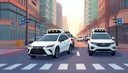 Uber, Lucid, and Nuro Forge Alliance to Revolutionize Urban Mobility with Autonomous Robotaxis