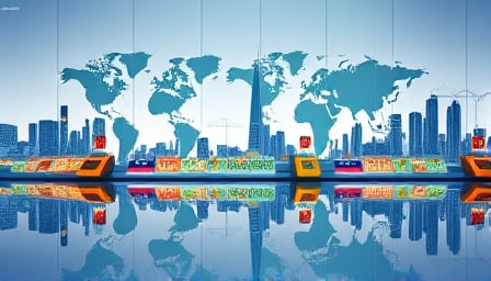 US Dollar / China Offshore Spot Reflects Global Economic Dynamics Amidst Interest Rate Cuts and Market Fluctuations