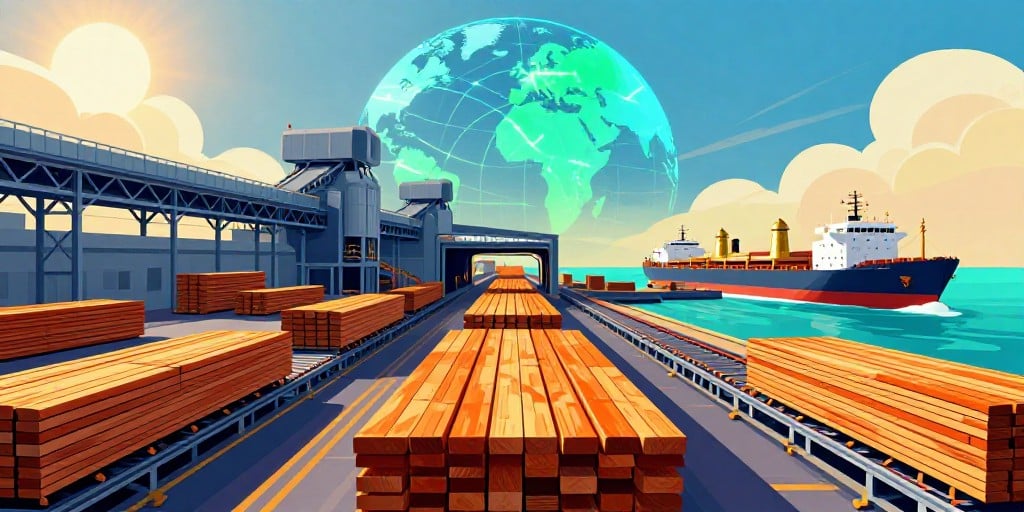 US Lumber Prices Slide as Poland Surges, Egypt's Import Demand Fuels Market Dynamics