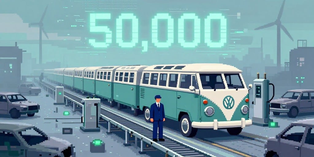 Volkswagen Faces 50,000 Job Cuts as It Pushes for Electrification & Investor Confidence