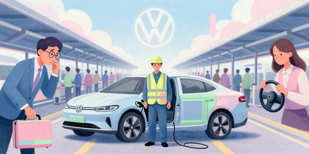 Volkswagen Faces Reckoning: Falling Stock, Job Threats, and Electric‑Drive Urgency Volkswagen Faces Reckoning: Falling Stock, Job Threats, and Electric‑Drive Urgency