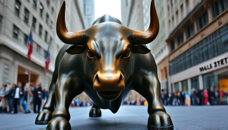 Wall Street Bull's Price Rollercoaster Highlights Crypto Volatility