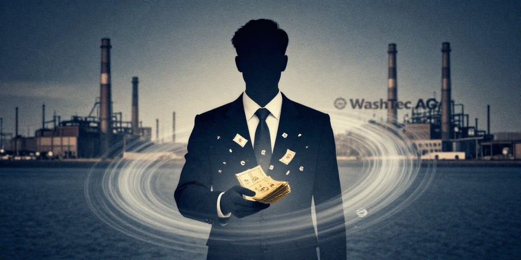 WashTec AG Executive Sale: 2,000 Shares at €39.70 Sparks Immediate Price Move WashTec AG Executive Sale: 2,000 Shares at €39.70 Sparks Immediate Price Move