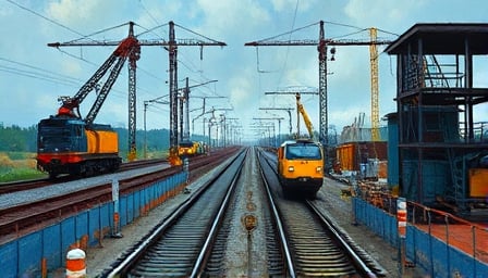 Xinjiang Communications Construction Group Sees Surge Amid New Railway Project and Strong Financial Performance