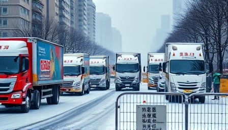 YTO Express Sees Market Gains Amid Weather-Induced Logistics Challenges in Beijing